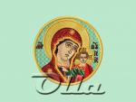 Икона Казанской Божьей Матери (102mm)