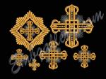 "Набор крестов для церковных облачений"